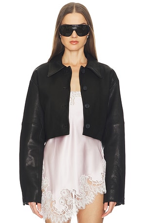 Alina Leather Jacket SRG