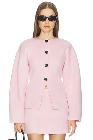 SRG Kaia Hooded Jacket in Blush