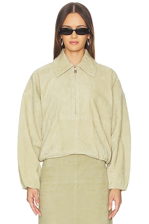 Elenore Suede Jacket SRG