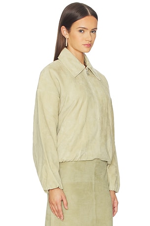 SRG Elenore Suede Jacket in Beige