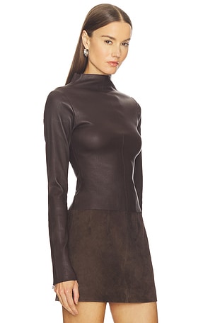 SRG Ethan Top in Chocolate