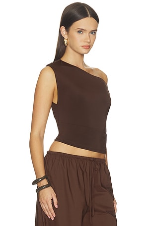 SRG Abigail Top in Brown. Size XXS. Also
