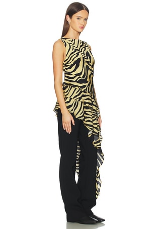 SRG Everlee Silk Top in Brown