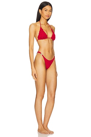 Selia Richwood Lia Bikini Set in Red