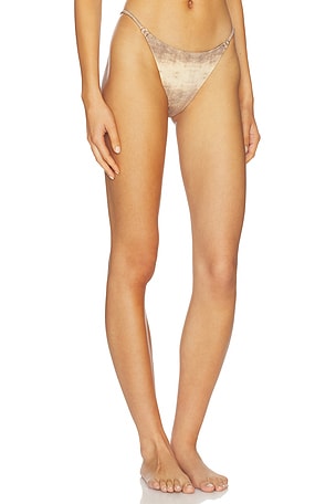 Selia Richwood Amy Bikini Bottom in Brown