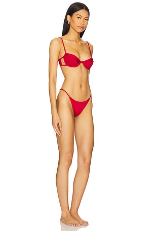 Selia Richwood Amy Bikini Set in Red