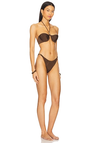 Selia Richwood Gal Bikini Set in Brown
