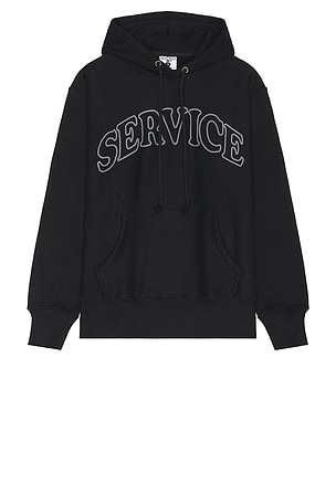 Service Arch Logo Hoodie Service Works