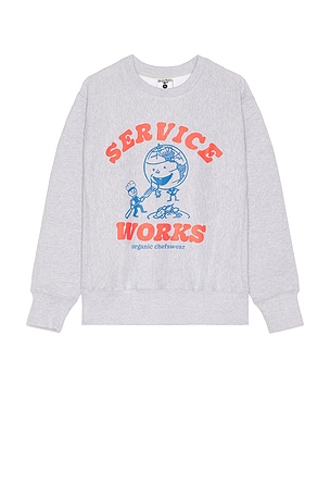 Organic Chefswear Crewneck Service Works