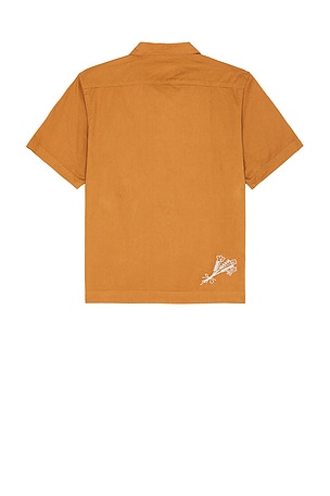 Service Works Picnic Short Sleeve Shirt in Burnt Orange