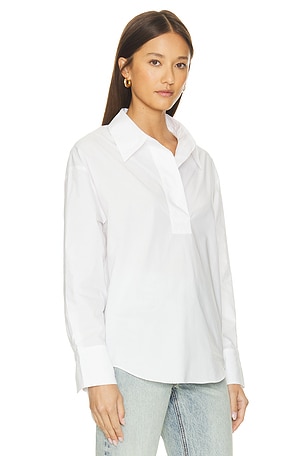 Rue Sophie Brooke Shirt in White
