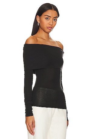 Rue Sophie Triomphe Top in Black