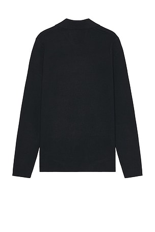 SAMSOE SAMSOE Guna Half Zip Sweater in Blue. Size XL/1X. Also