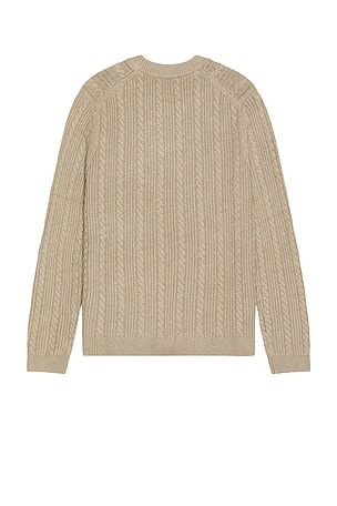 SAMSOE SAMSOE Cassius Sweater in Brown. Size XL/1X. Also