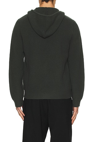 SAMSOE SAMSOE Saisak Hoodie in Dark Green