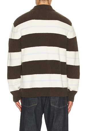 SAMSOE SAMSOE Sanino Polo in Olive,White