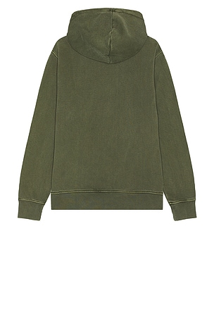 SAMSOE SAMSOE Sapigment Zip Hoodie in Green