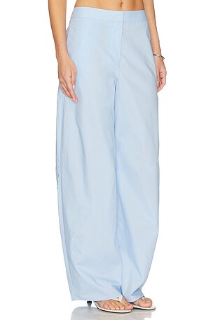 SAMSOE SAMSOE Saroko Trousers in Baby Blue. Size L. Also