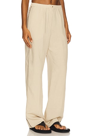 SAMSOE SAMSOE Satove Trousers in Beige