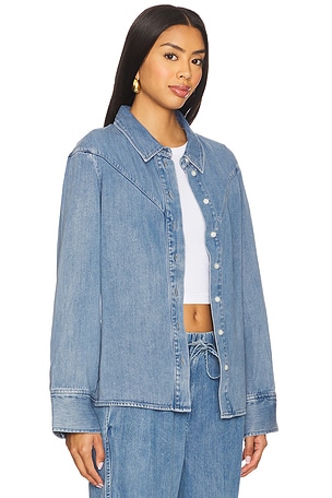 SAMSOE SAMSOE Samos Shirt in Blue