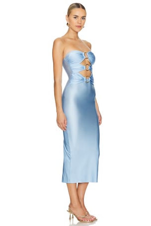 Shani Shemer Lily Maxi Dress in Blue