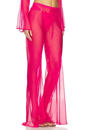 Shani Shemer Kairo Wide Leg Pants in Fuchsia