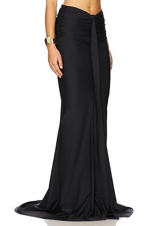 Shani Shemer Marcella Maxi Skirt in Black. Size XS. Also