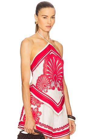 Shani Shemer Rosa Top in Red