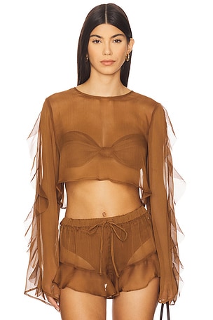 Thoma Cropped Shirt Shani Shemer