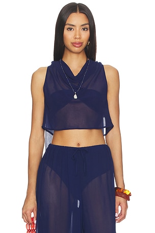 Shani Shemer Shir Top in Blue