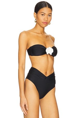 Shani Shemer Callisto Bikini Top in Black