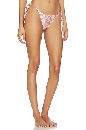 Shani Shemer Khloe Bikini Bottom in Pink