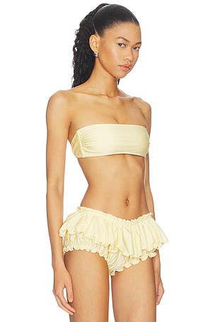 Shani Shemer Renu Bikini Top in Yellow