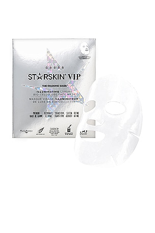 VIP The Diamond Mask Illuminating Luxury Bio-Cellulose Second Skin Face Mask STARSKIN