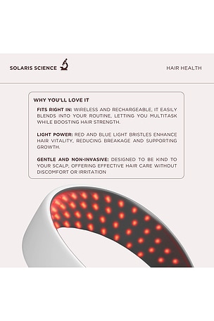 Solaris Laboratories NY Intensive Headband Supporting Growth in Beauty: NA