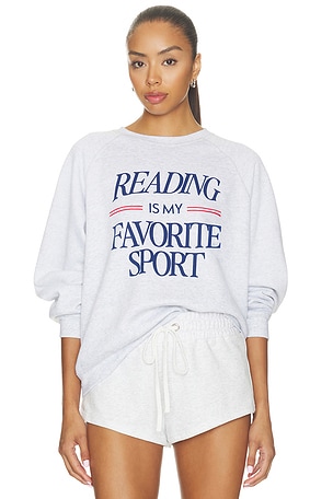 СВИТЕР READING IS MY FAVORITE SPORT Sunny Somewhere