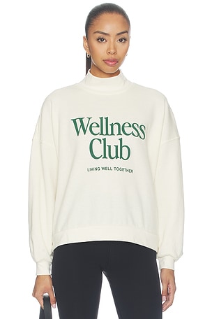 Wellness Club Mockneck Sweater Sunny Somewhere