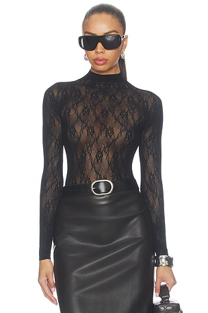 Nova Lace Long Sleeve Top SWEDISH STOCKINGS