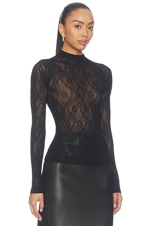 Nova Lace Long Sleeve Top SWEDISH STOCKINGS