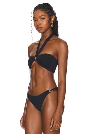 SKYLER SWIMWEAR Bikini IX Top in Black