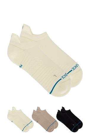 Back To The Mid Tab 3 Pack Socks Stance