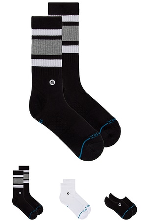 Icon Series 3 Pack Socks Stance