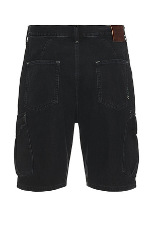 Scotch & Soda The Strand Loose Denim Shorts in Black
