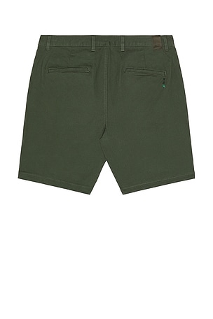 Scotch & Soda Stuart Washed Shorts in Dark Green