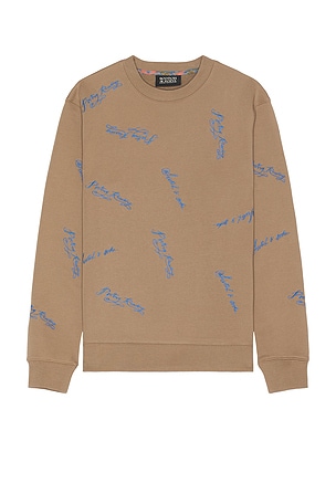 Embroidered Sweatshirt Scotch & Soda