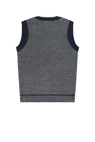 Scotch & Soda V Neck Special Stitch Vest in Grey