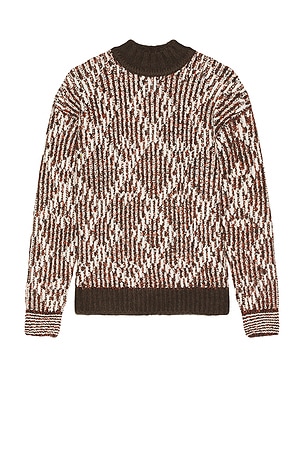 Turtle Neck Jacquard Sweater Scotch & Soda