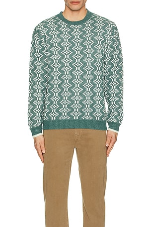 Jacquard Regular Fit Crewneck Sweater Scotch & Soda