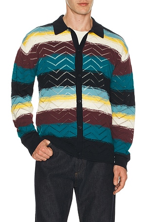 Open Structure Knitted Cardigan Scotch & Soda