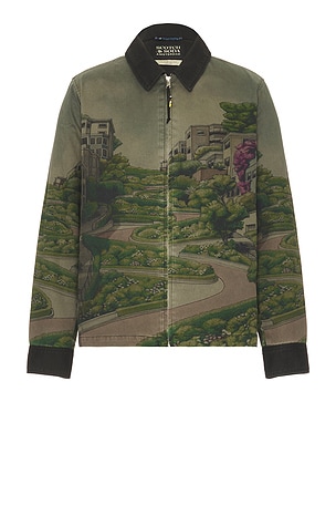 Photo Printed Twill Coach Jacket Scotch & Soda